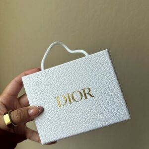 Dior silver welcome gift